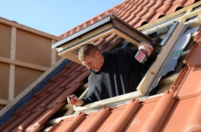 Pose de fenêtres de toit Velux au Pré-d'Auge